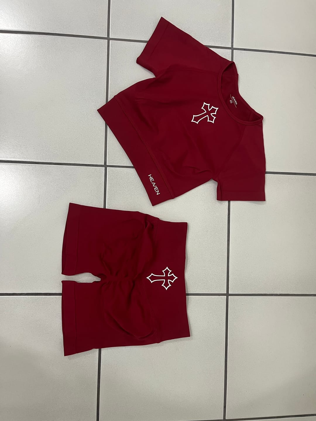 Customer photo review of Halo-Rise Shorts