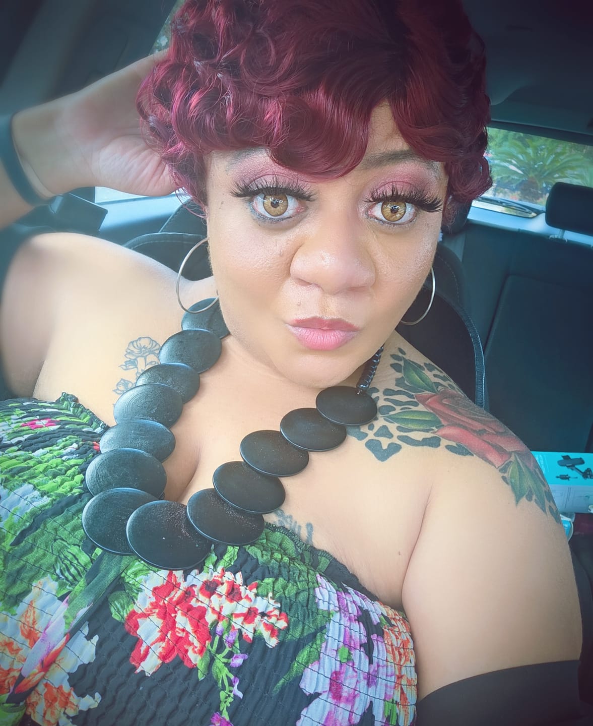 Customer photo review of Sensationnel Dashly Full Wig - UNIT 1