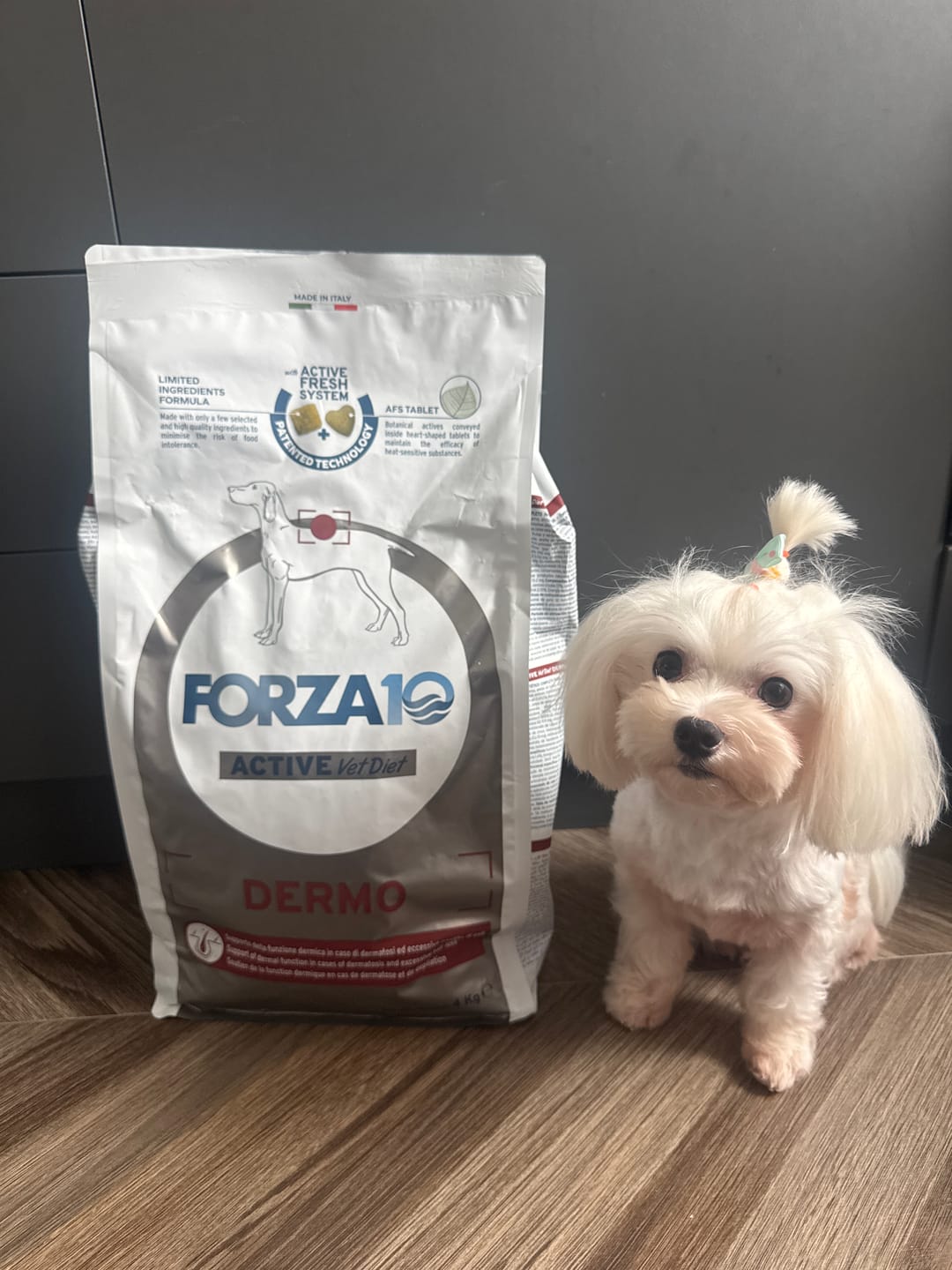 Customer photo review of Active VetDiet Dermo suņiem