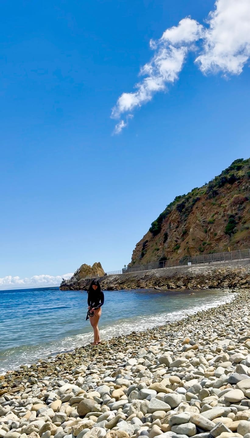 Customer photo review of Luna Long Sleeve Swimwear