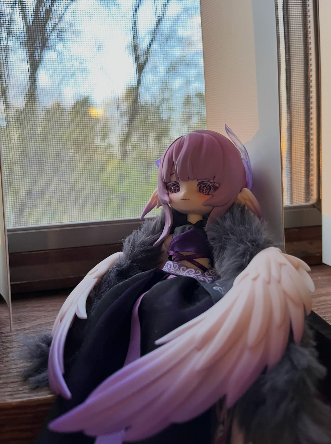 Customer photo review of Luluya Cloud Feather Pavilion Series Action Figure BJD Blind Box