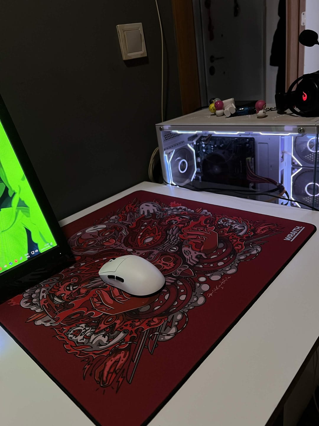 Customer photo review of Wraith Spirit of Aim Pro Mousepad