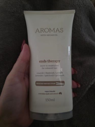 Customer photo review of Nak Aromas Ends Therapy with Argan Oil - Hair Treatment 150ml