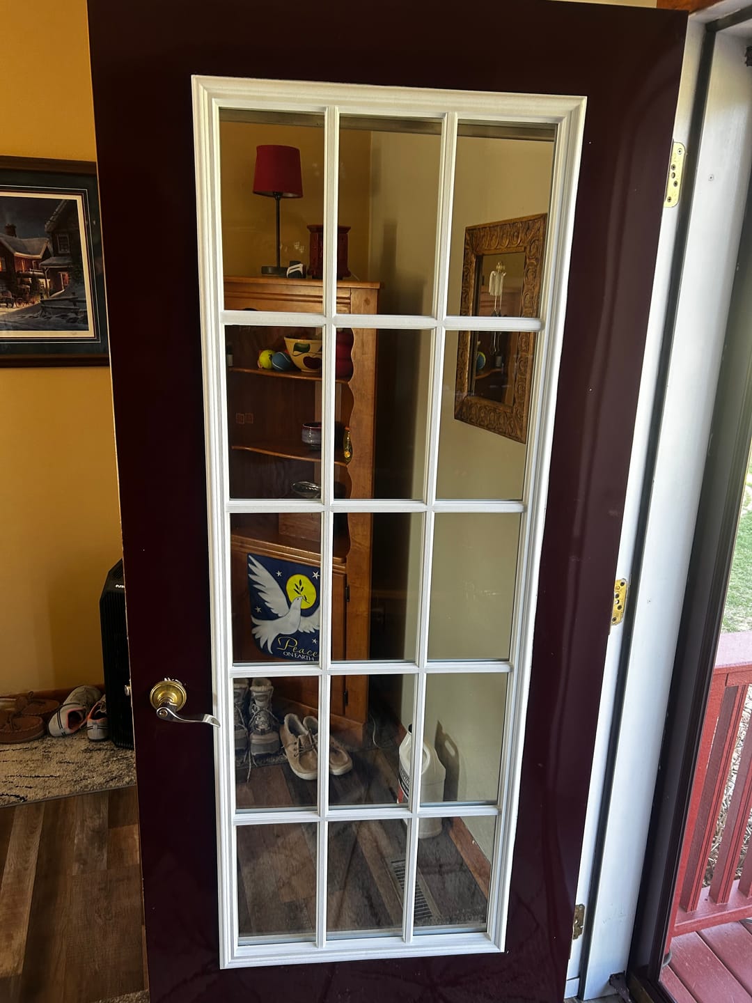 Customer photo review of Clear 15 Lite Glass and Frame Kit (Full Lite)