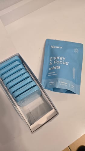 Customer photo review of Energy & Focus Mints