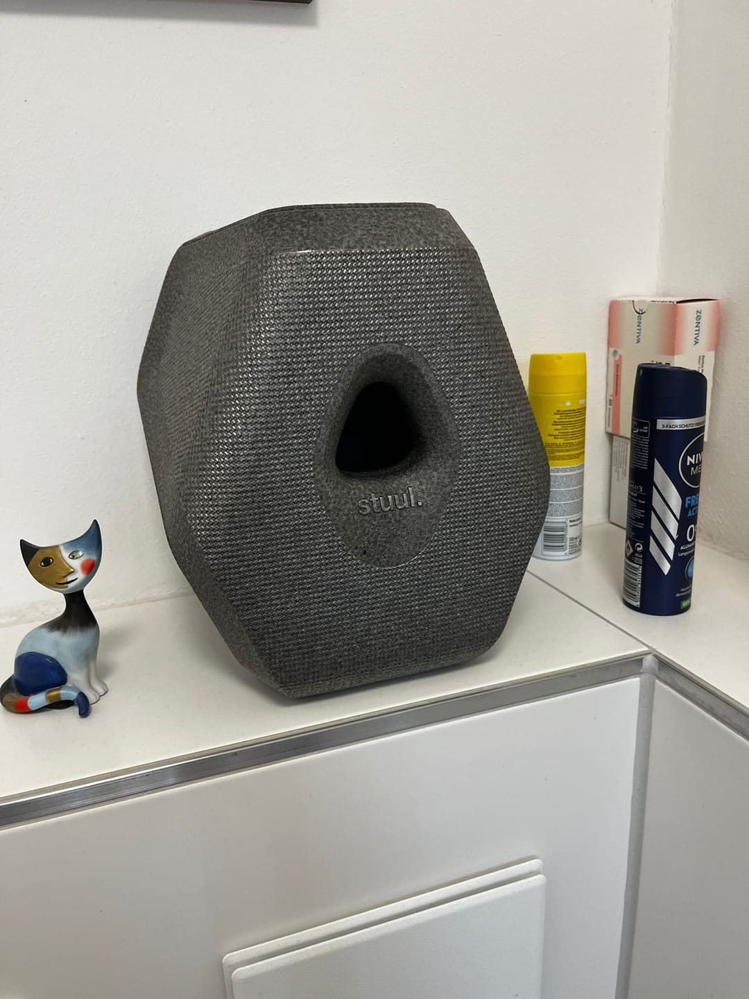 Customer photo review of stuul® Toilet Stool | The Poop Stool with Style