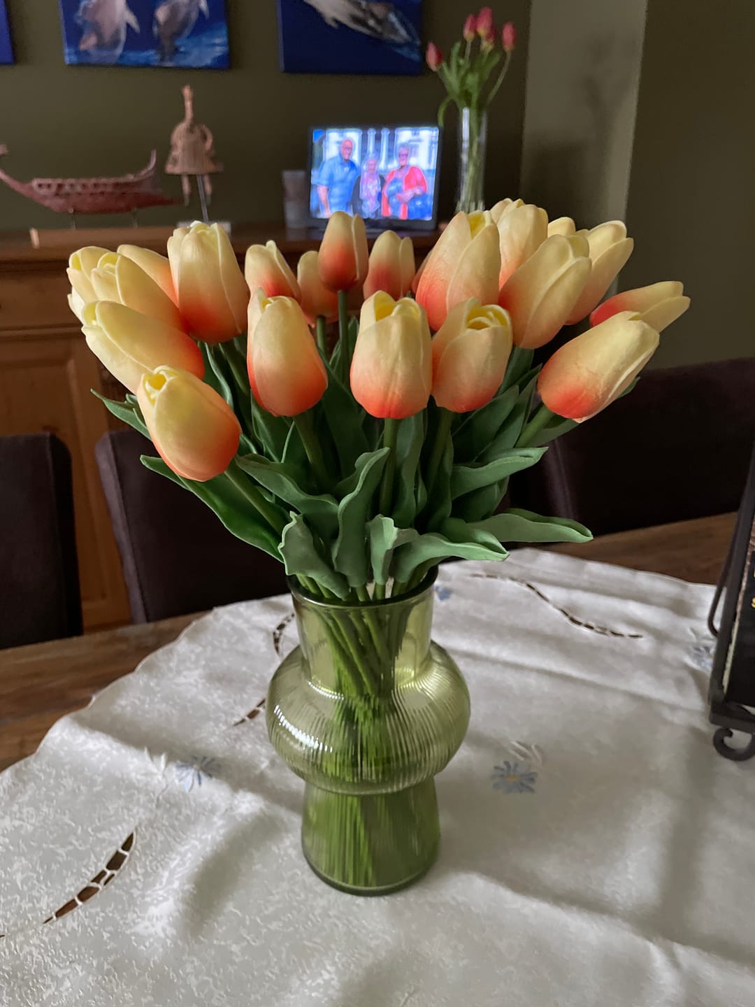 Customer photo review of Tulpen Boeket - Peach (25 stengels)