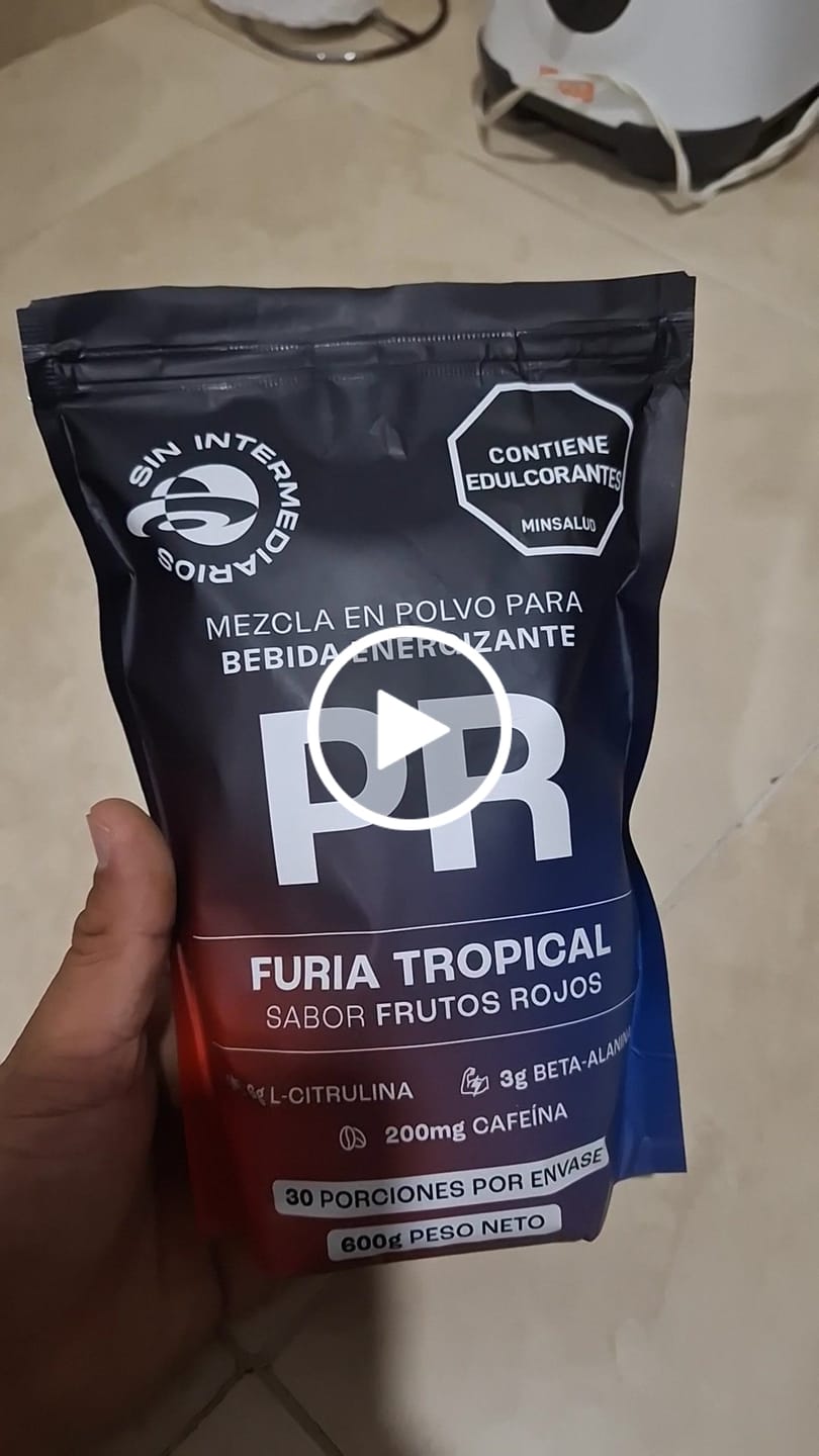 Customer video review of PR - Mezcla Energizante