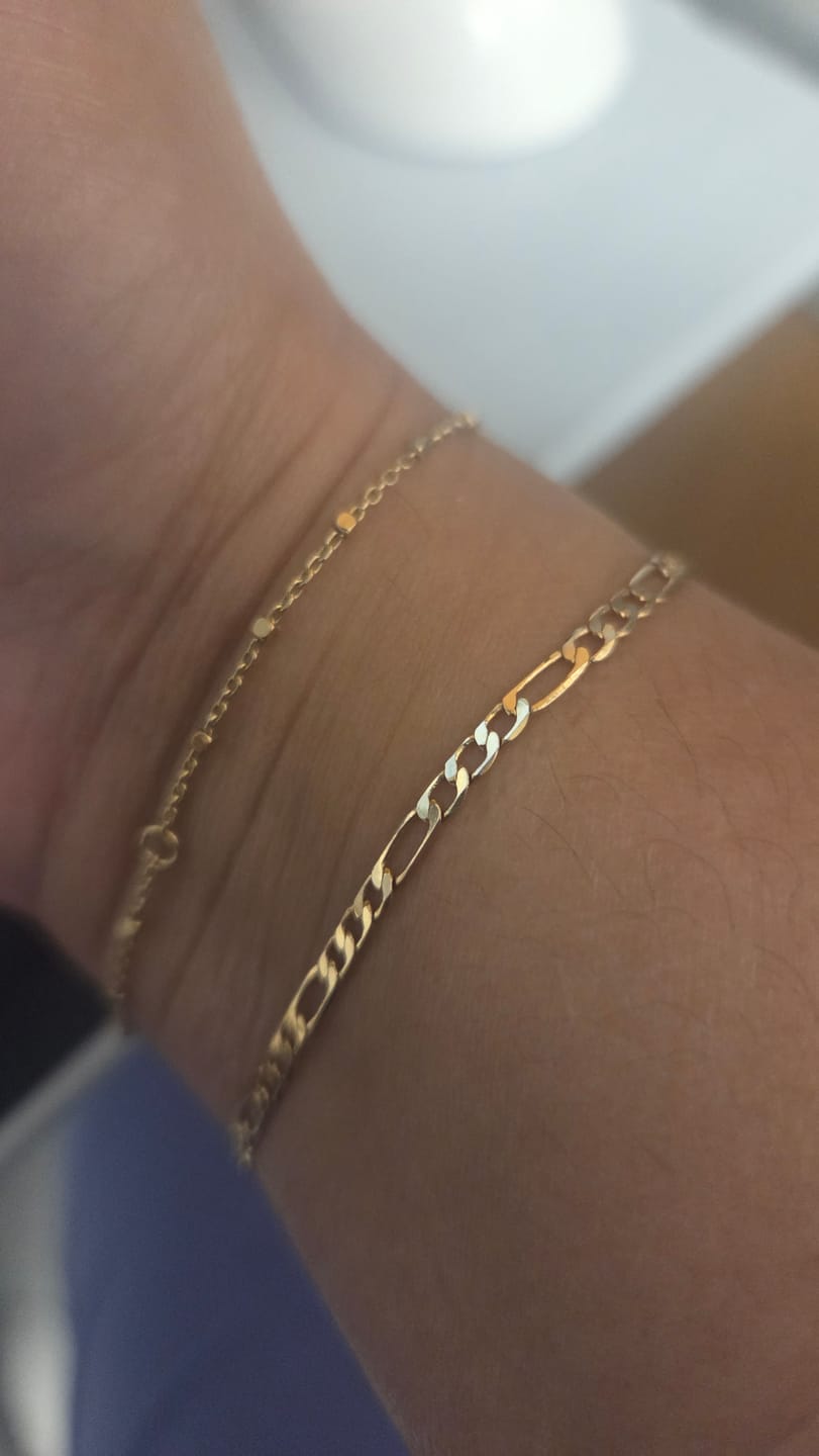 Customer photo review of Permanent Jewelry - Gold Filled/925