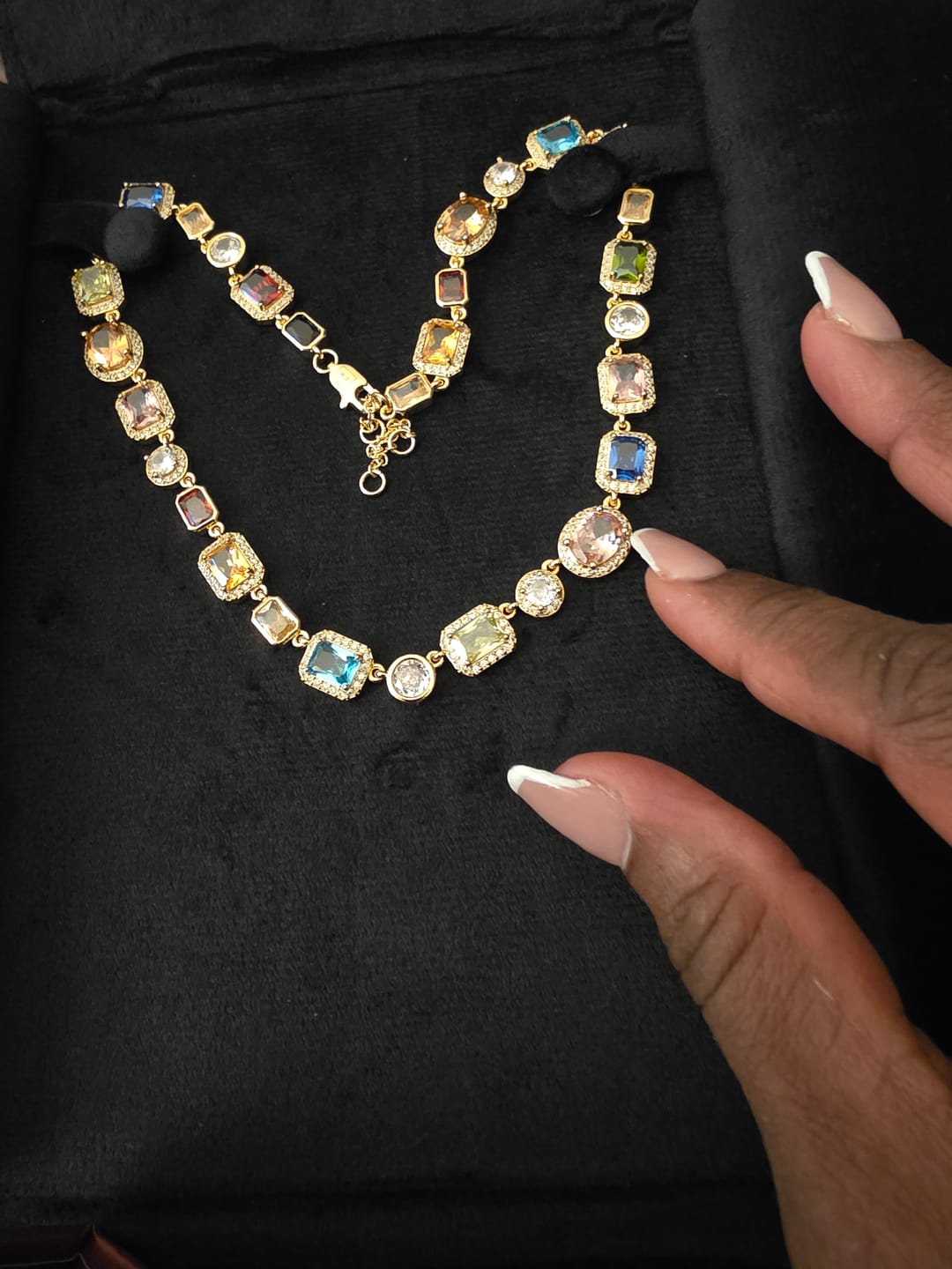 Customer photo review of Solstice Purely Gems Bundle (No Motifs/Crosses)(Necklace & Bracelet)