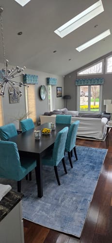 Customer photo review of Henriksdal chair cover seat width of 21 1/4" (54cm)