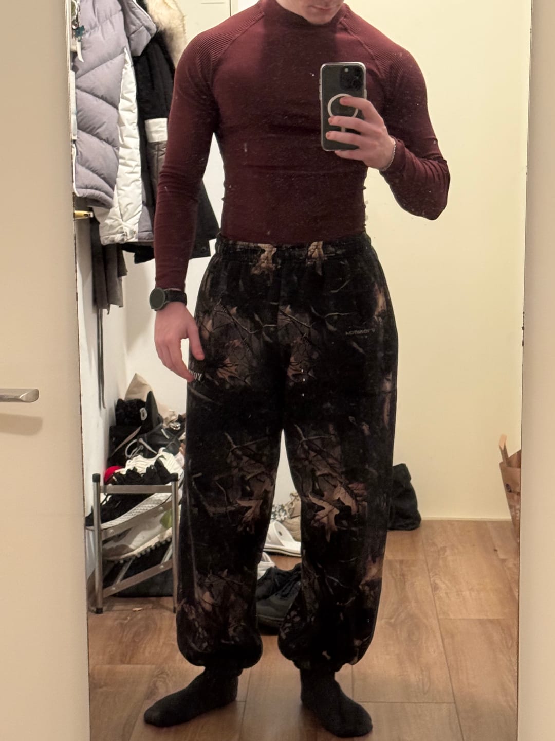 Customer photo review of 2063 - Tree Camo Collection - Baggy Joggers