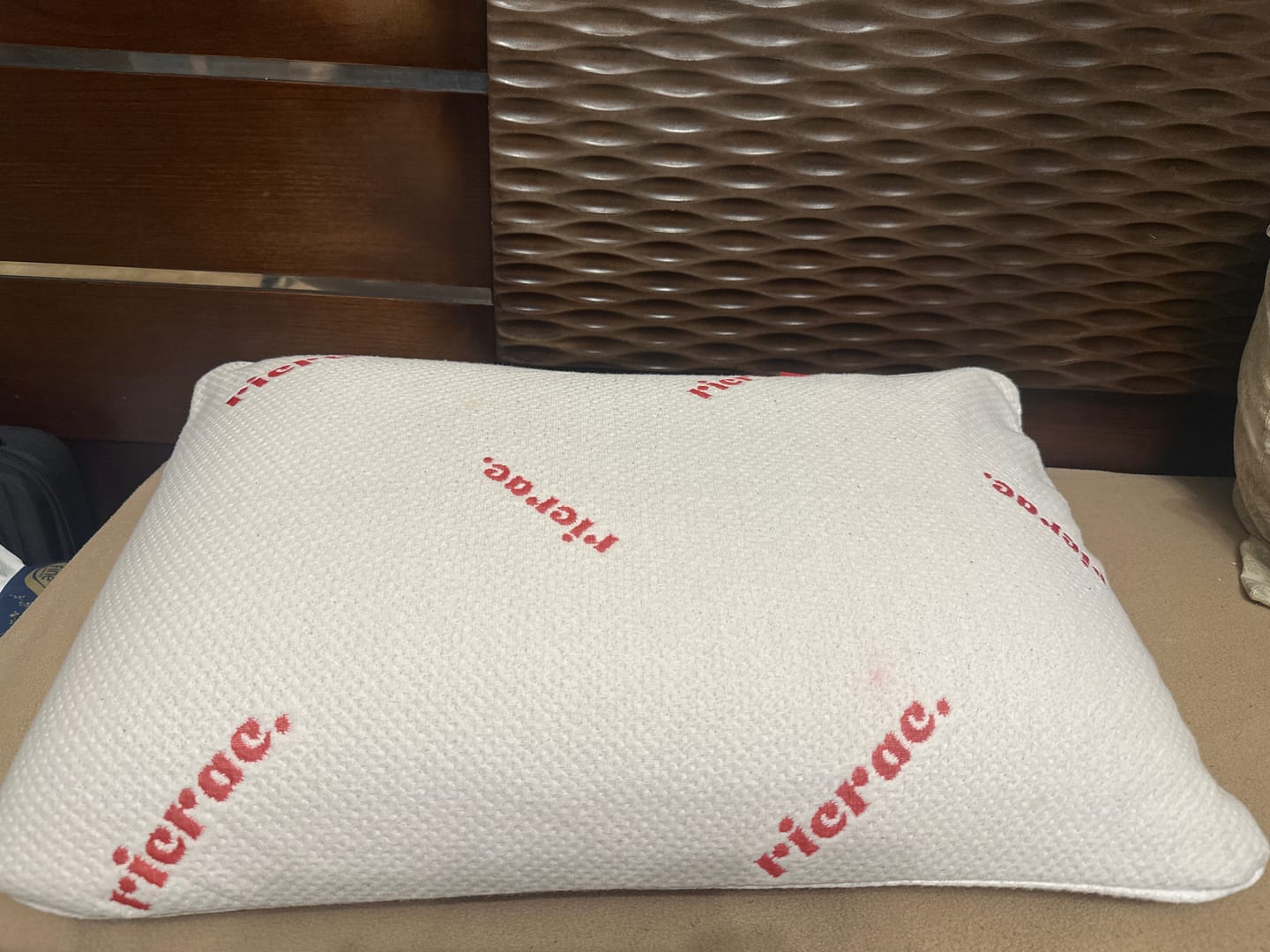 Customer photo review of Cooling Memory Foam Gel Pillow- Soft