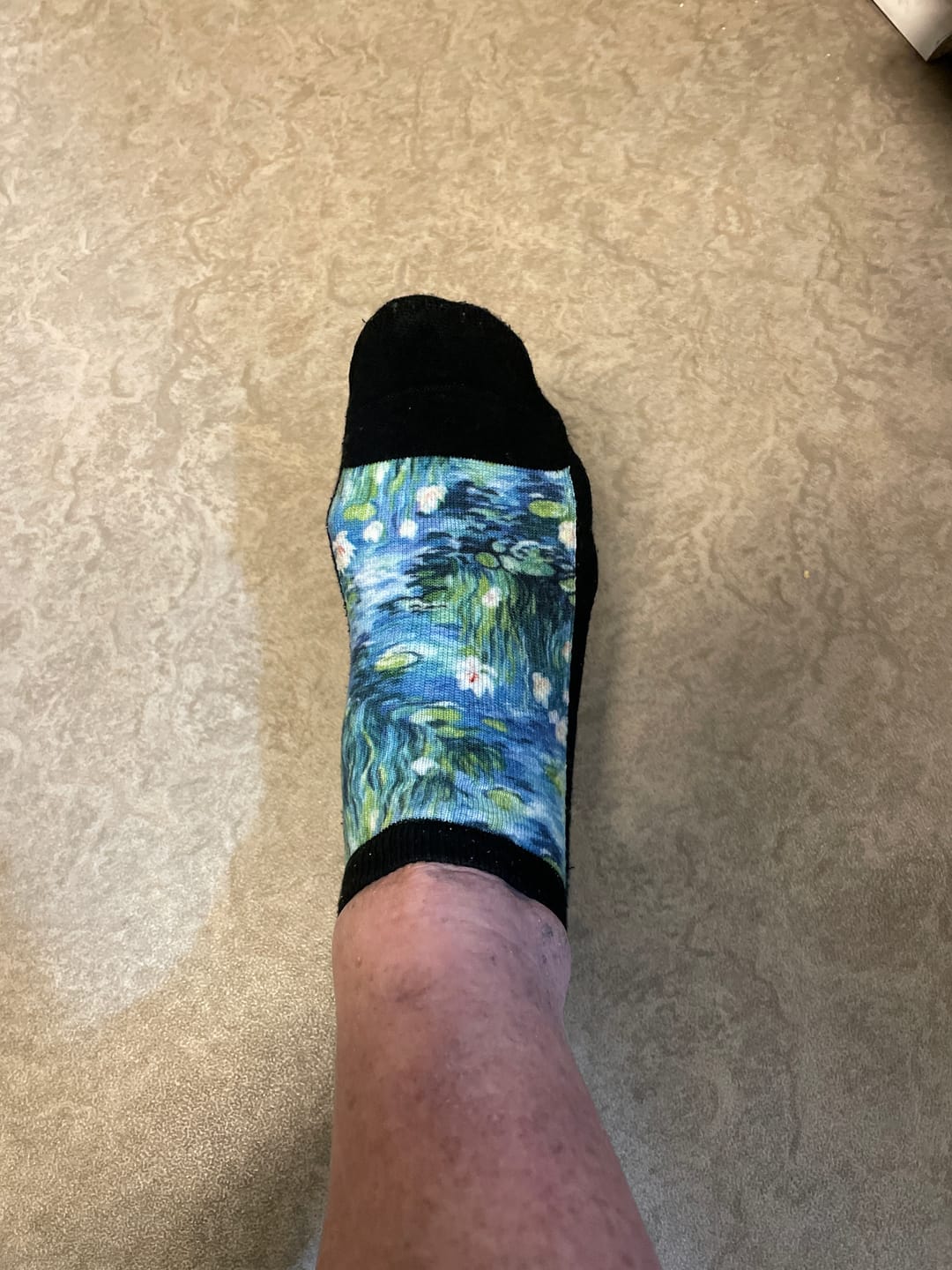Customer photo review of Royal Purple Ankle Socks