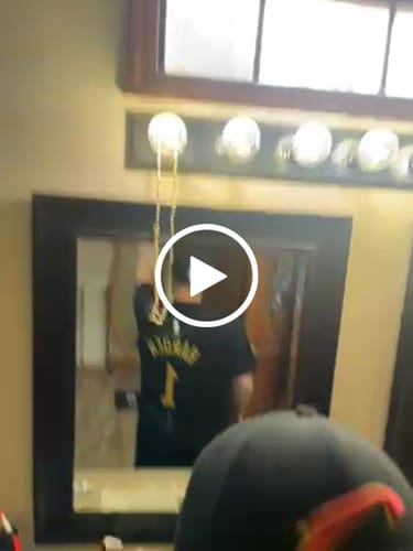 Customer video review of Men's Cleveland Cavaliers Black 2022/23 Swingman Custom Jersey1 - Statement Edition