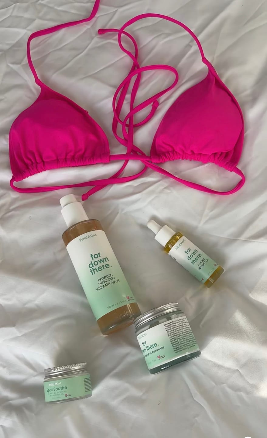 Customer photo review of Superfood Intimate Care Kit