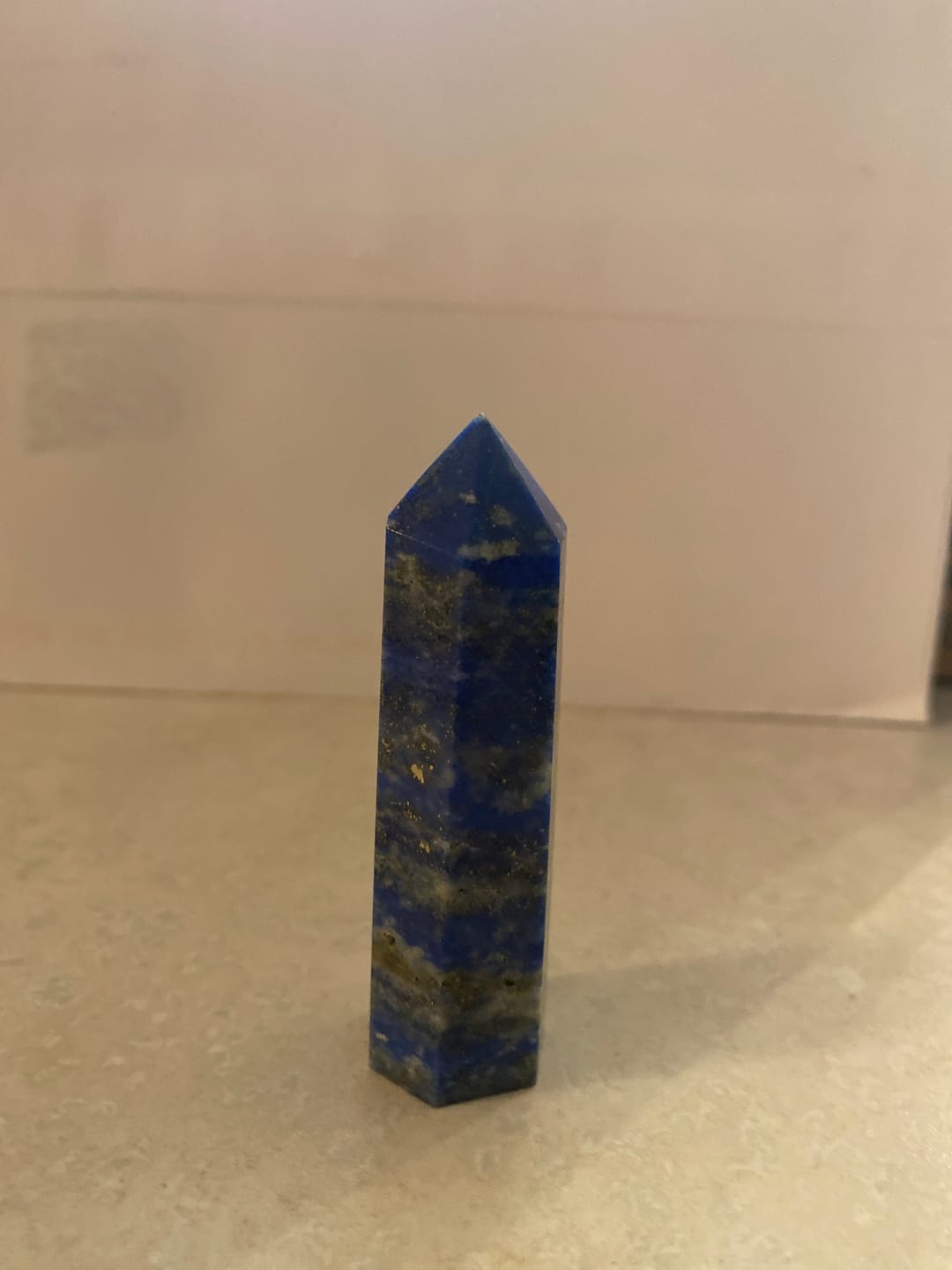 Customer photo review of Lapis Lazuli Crystal Point