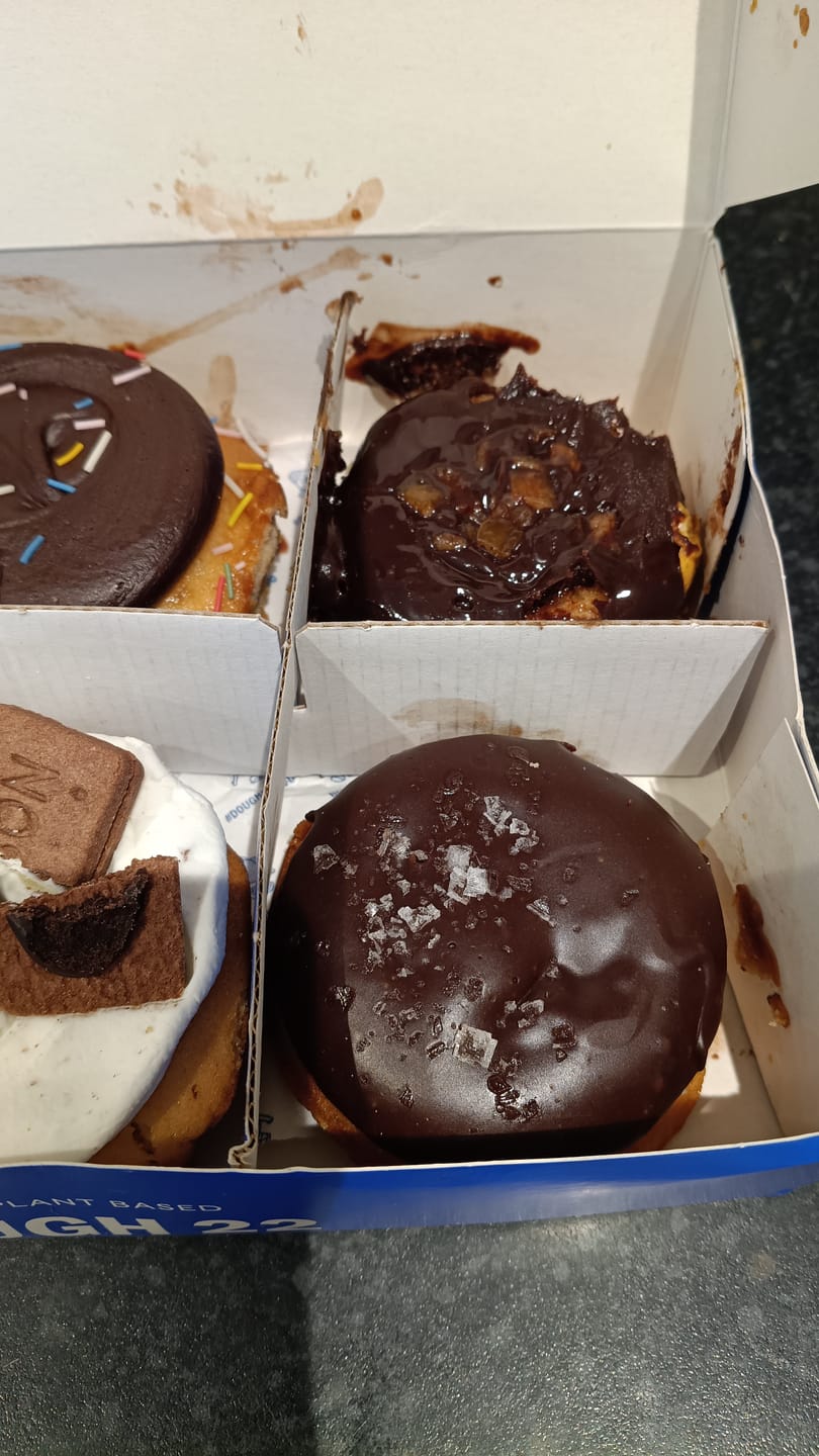 Customer photo review of The Baked Chocolate Lovers Box