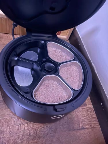 Customer photo review of Furdear Europa E1 Refrigerated Wet Food Feeder