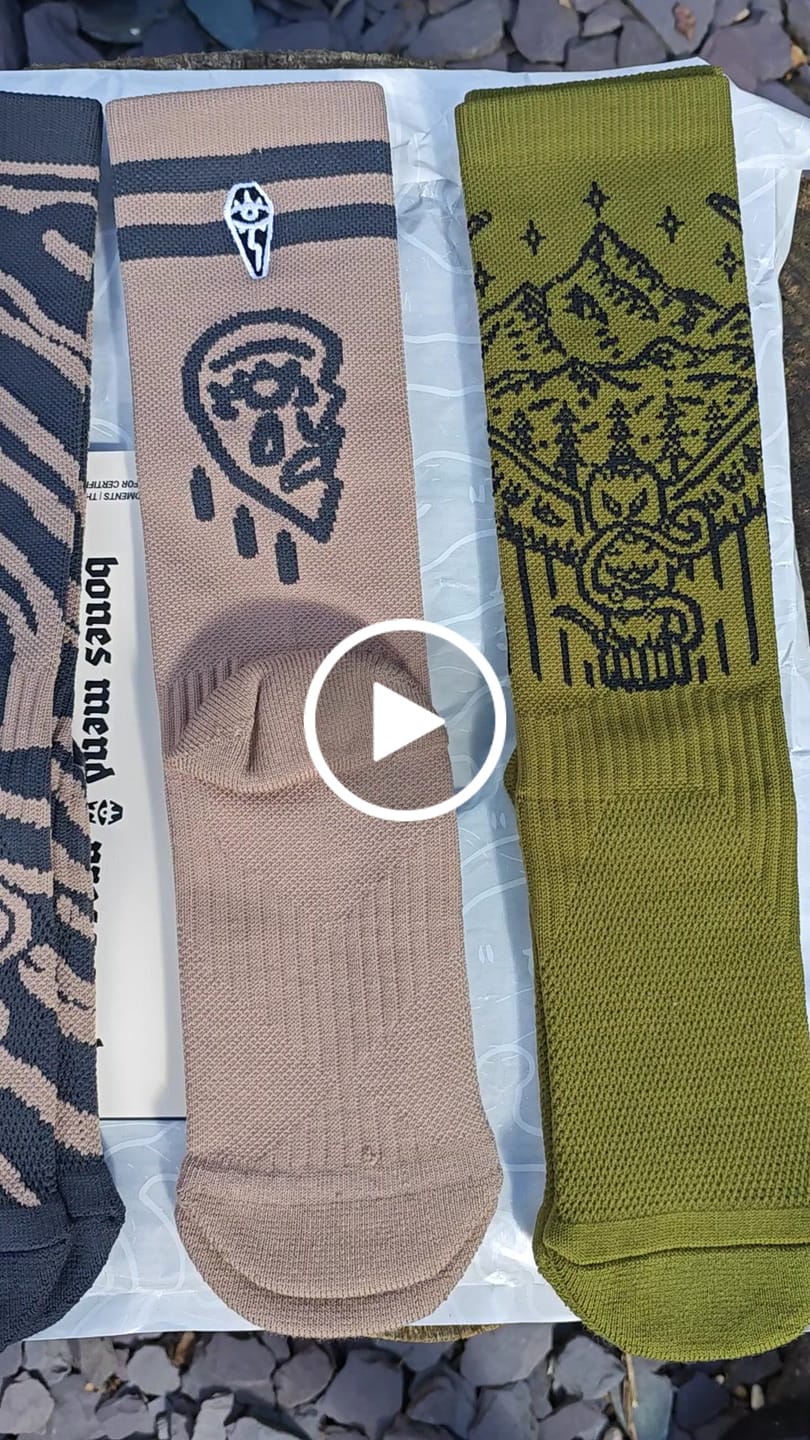 Customer video review of 3 Pack | Feral | Compression Shred Socks