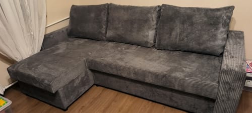 Customer photo review of Narożnik NEO BP sztruks
