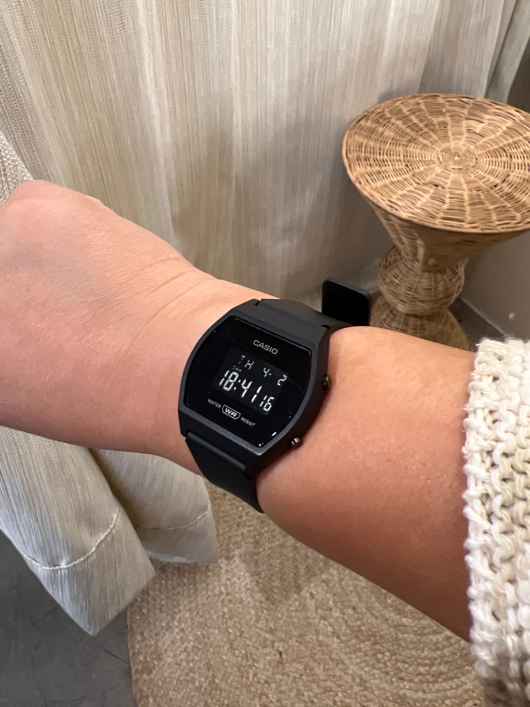 Customer photo review of Reloj Casio Análogo MTP-1183A-2A Azul Acero Inoxidable