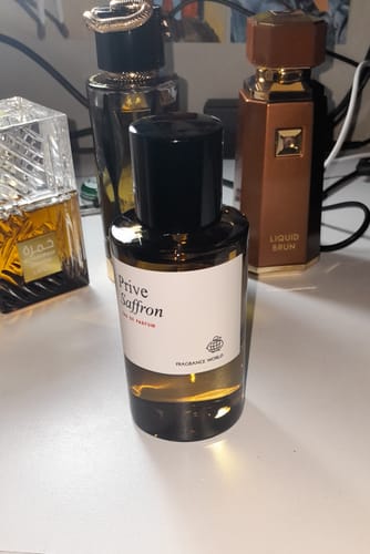 Customer photo review of PRIVE SAFFRON 60ML EDP BY FRAGRANCE WORLD