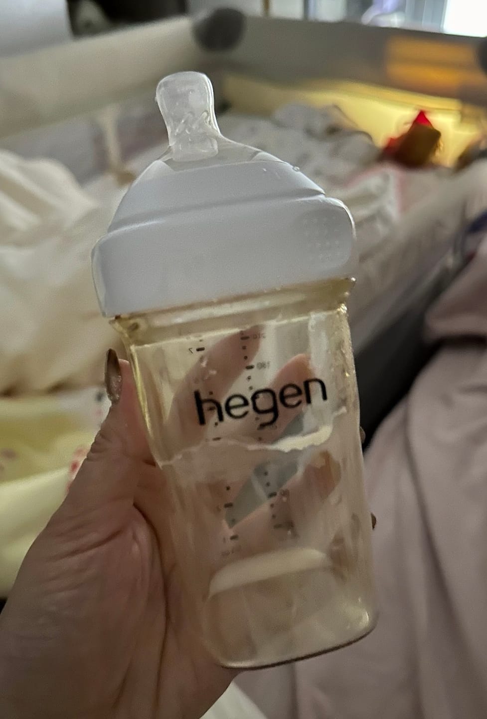 Customer photo review of Hegen PCTO™ 240ml/8oz Straw Cup PPSU Blue (Slow Flow) suitable for 6 months and above
