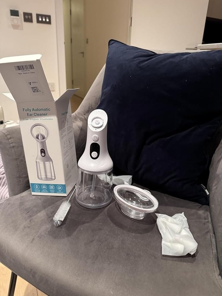 Customer photo review of OtoClear™ - Irrigador de Oídos automático