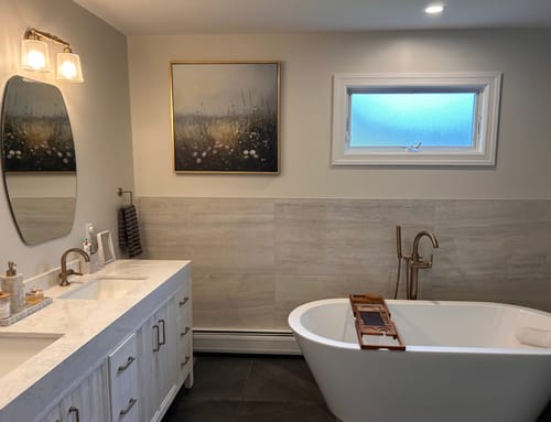 Customer photo review of Wildflowers Canvas Art