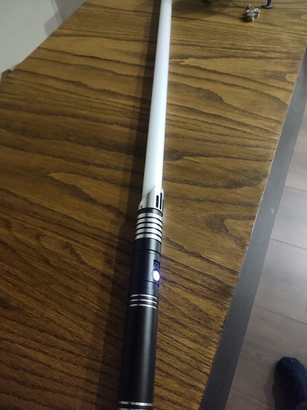 Customer photo review of LLEVA 2 Y FORMA UN SABLE DOBLE ! Infernal Blow Lightsaber