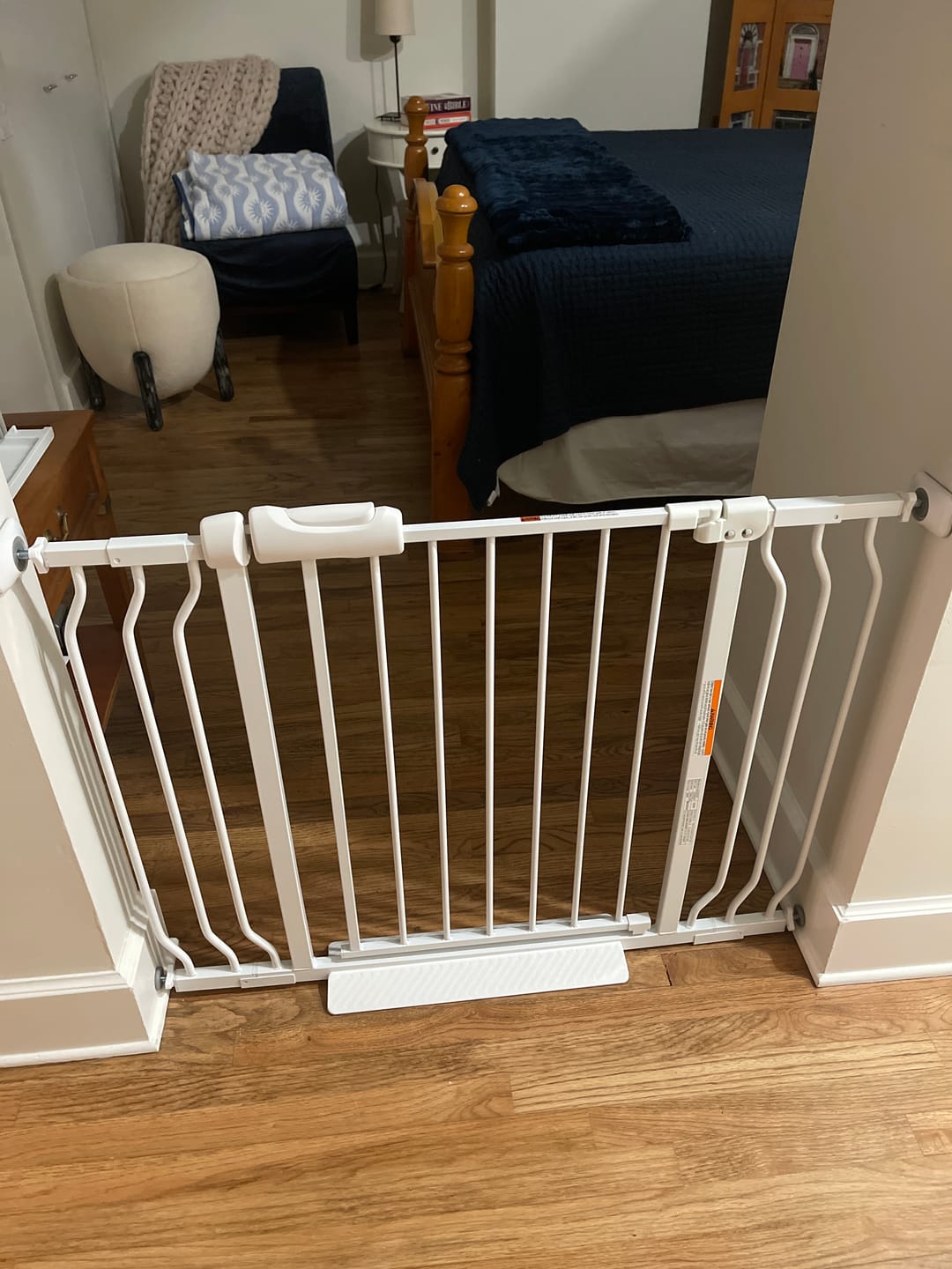 Customer photo review of FairyBaby Extra Wide Baby Gate, Easy Install Extra Security