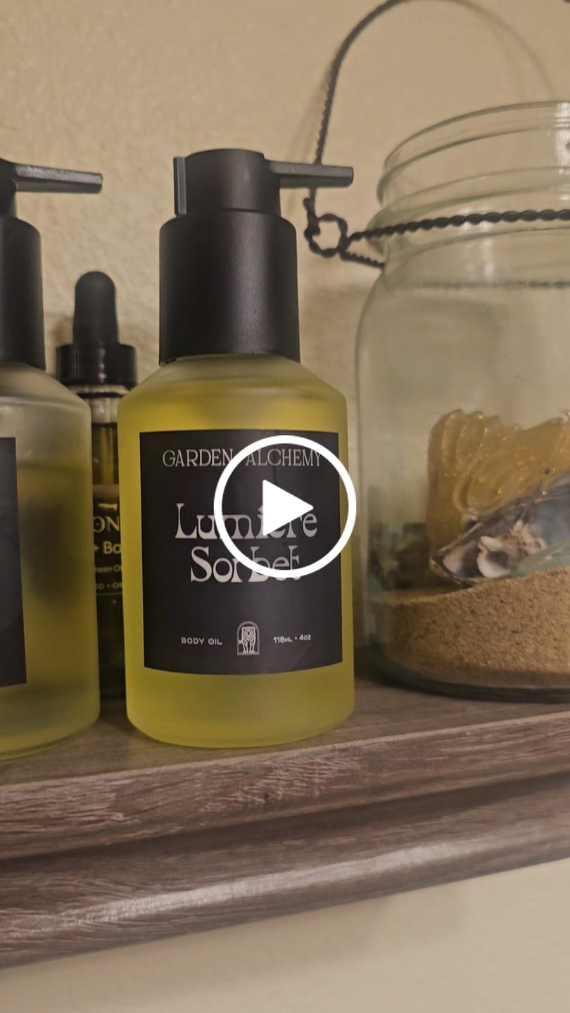 Customer video review of LUMIERE SORBET BODY OIL