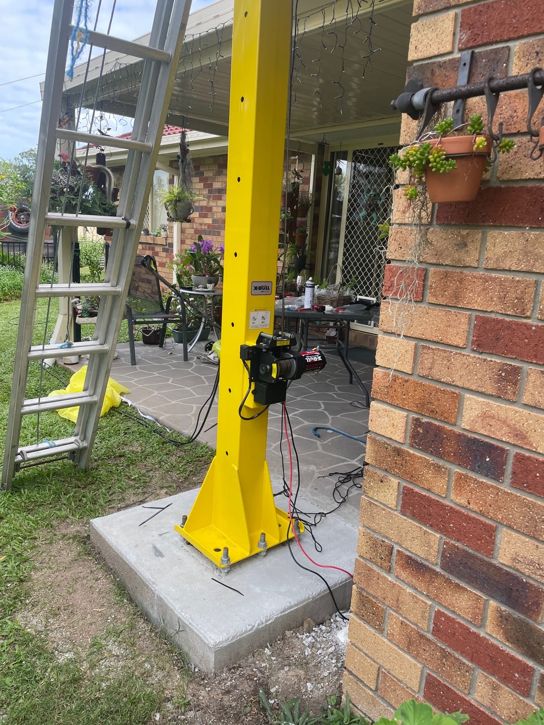 Customer photo review of X-BULL Electric Winch 3000lbs/1360kg Wireless 12V Steel Cable ATV 4WD BOAT 4X4
