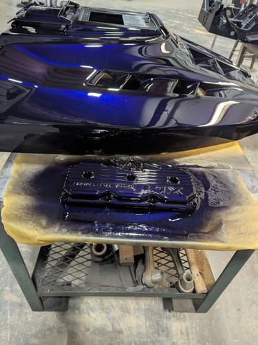 Customer photo review of Phantom Purple Paint Basecoat