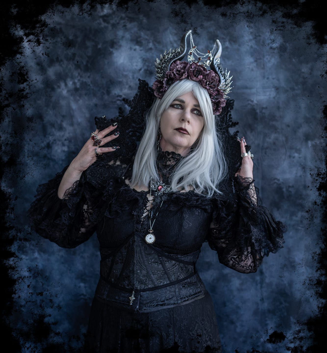 Customer photo review of RTO - OHMYGOTH CORSET BELT (BLACK)