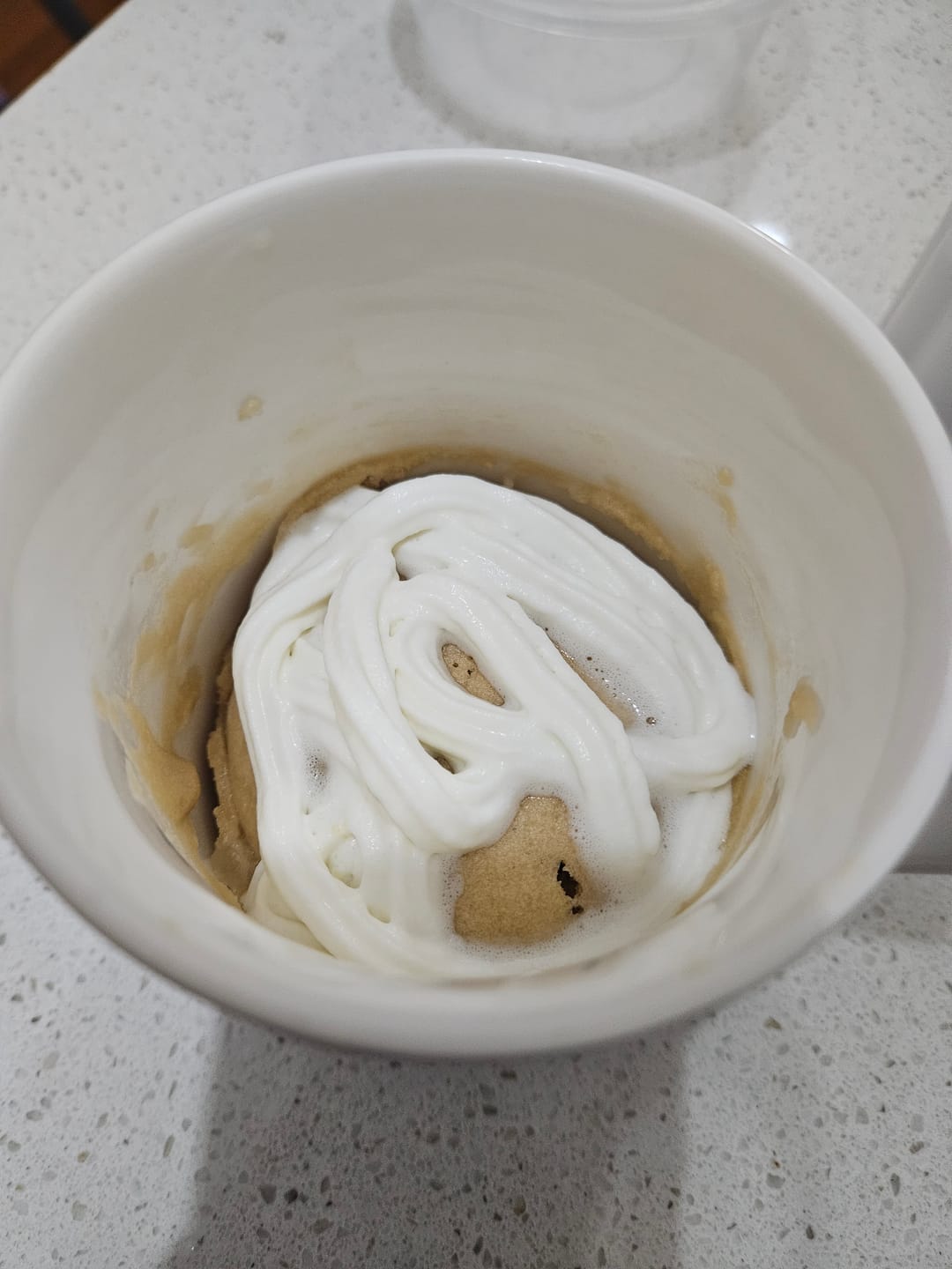 Customer photo review of Blondie Mug Cake Mix - SINGLE SERVE