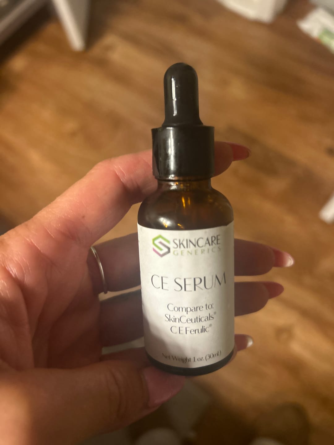 Customer photo review of CE SERUM | COMPLEXION BRIGHTENING