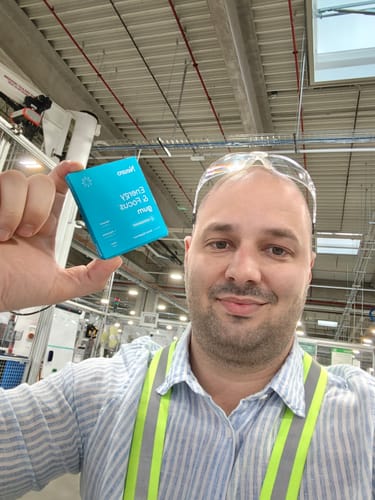 Customer photo review of Energy & Focus Gum
