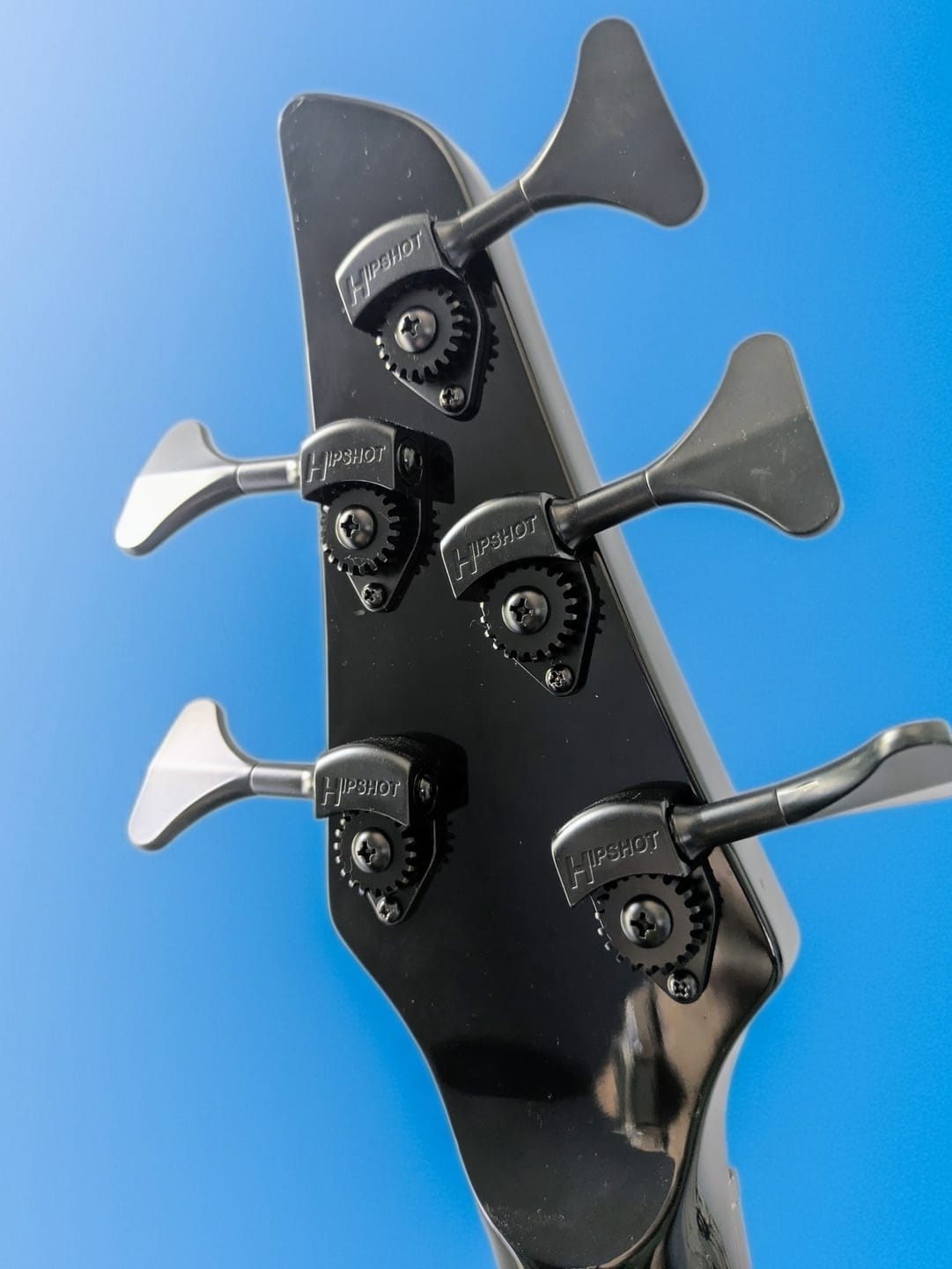 Customer photo review of Licensed Ultralite® Bass Tuning Machine 3/8" (Sold Individually)