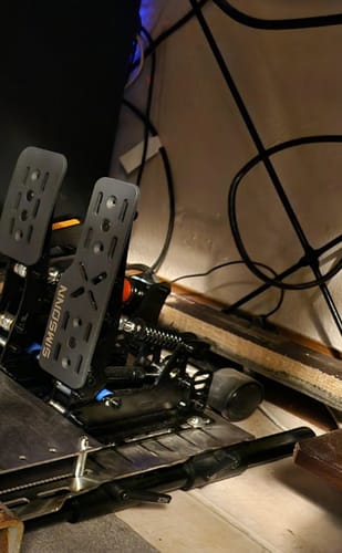 Customer photo review of Simsonn Plus X Racing Simulation Pedal with Haptic Reactor Optional