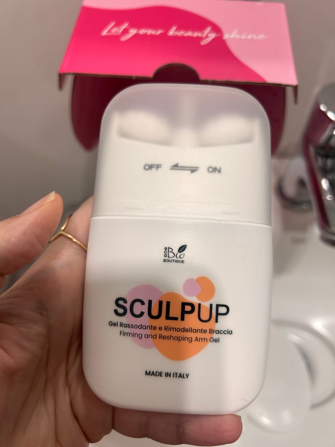Customer photo review of SculpUp - Rimodellante Braccia