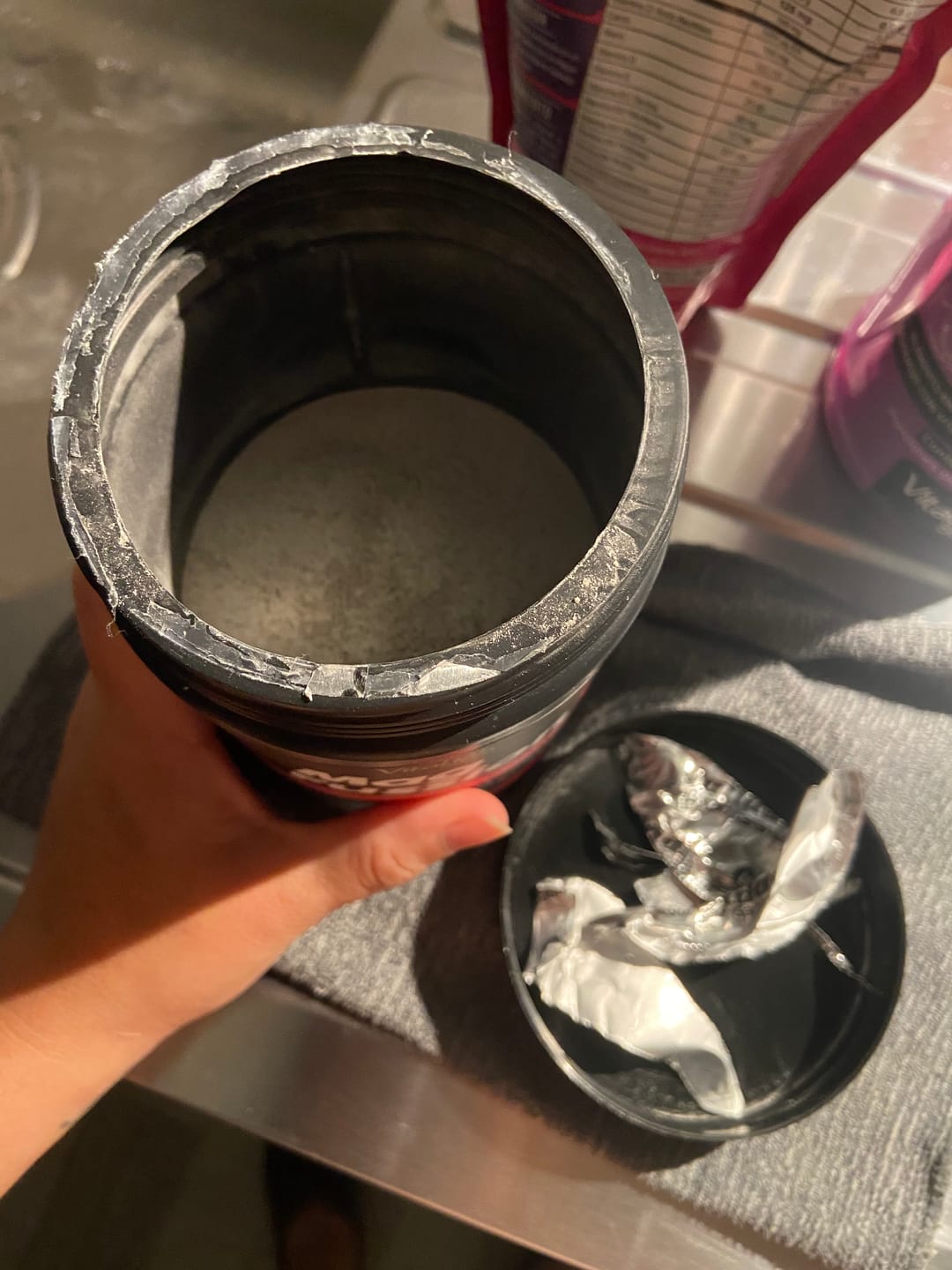 Customer photo review of 🎁 Frescolágeno Fresa Doypack 250 g - Nutrition Factory (100% off)