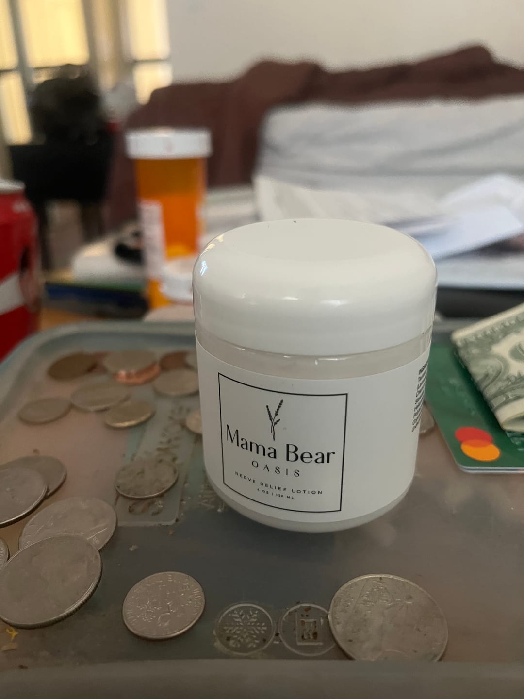 Customer photo review of The Original Mama Bear Nerve Relief Lotion