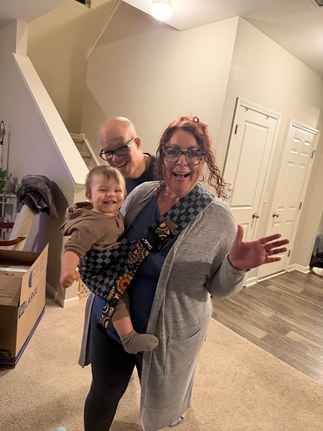 Customer photo review of Bambora Sling Carrier