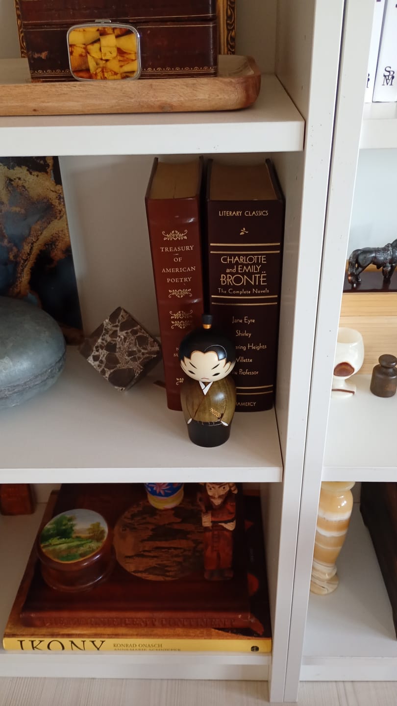 Customer photo review of Lalka Kokeshi Młody Samuraj