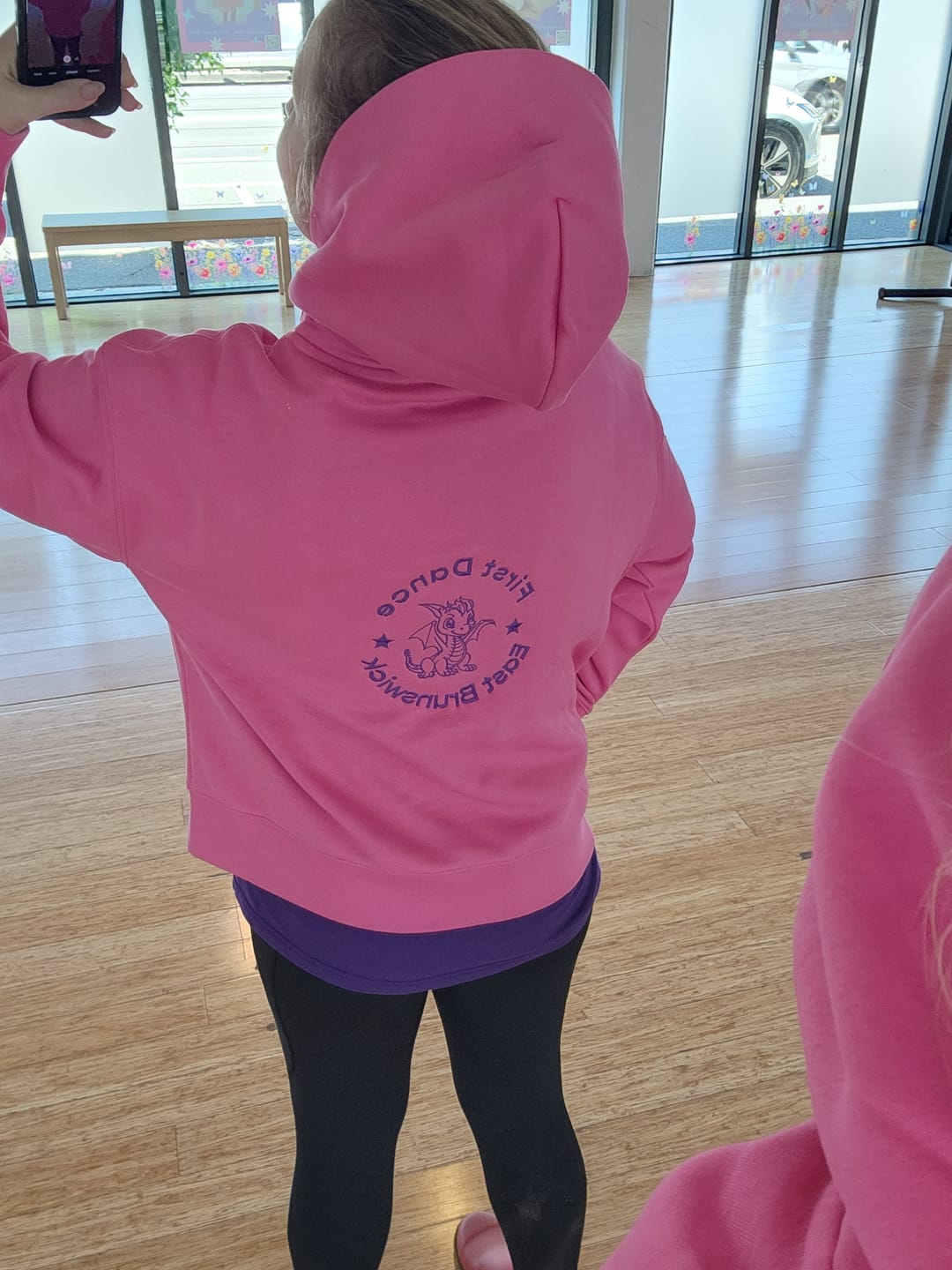 Customer photo review of CUSTOM Women's Oversized Hoodie