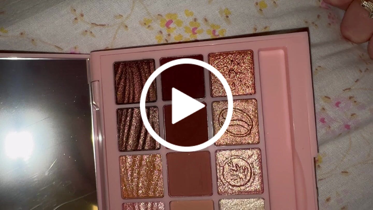 Customer video review of P. Louise Breakfast Bites Makeup Palette