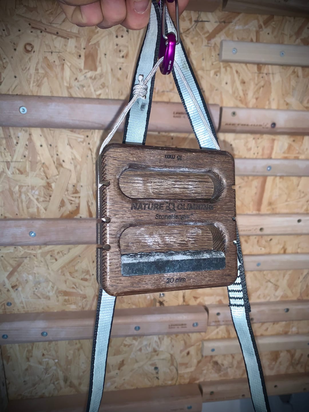 Customer photo review of Stone Hanger Black Edition