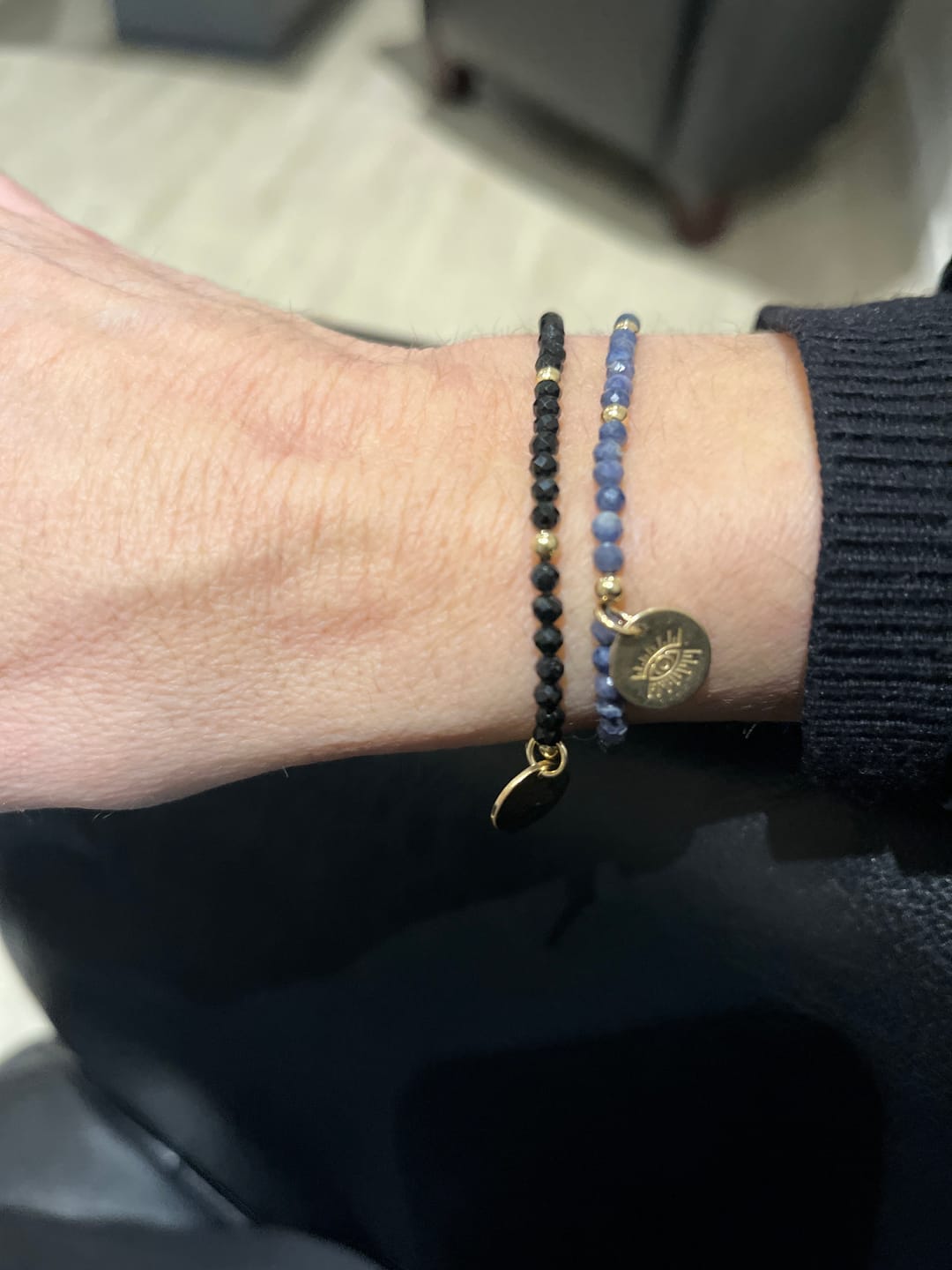 Customer photo review of Intuition Intention Bracelet | Sapphire